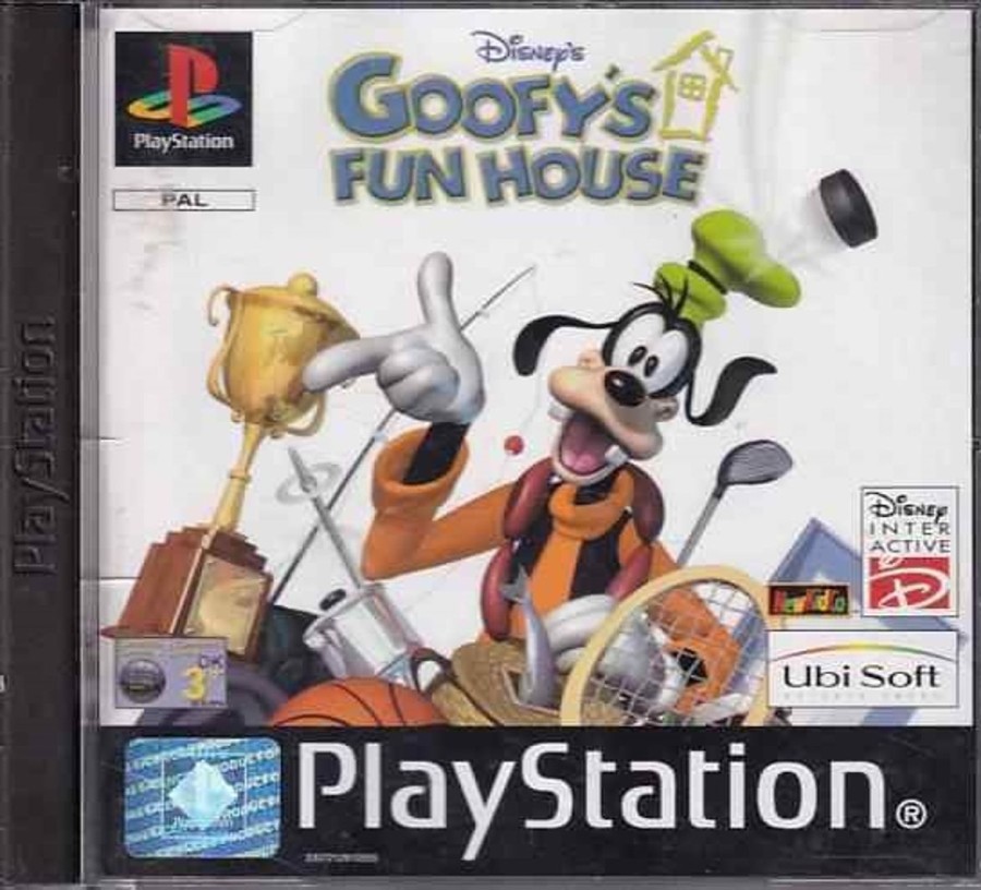 Retro Spillekonsoller EPIC PANDA Playstation 1 Ps1&Psx Spil | Disneys Goofys Fun House - Ps1 (B Grade) (Genbrug)