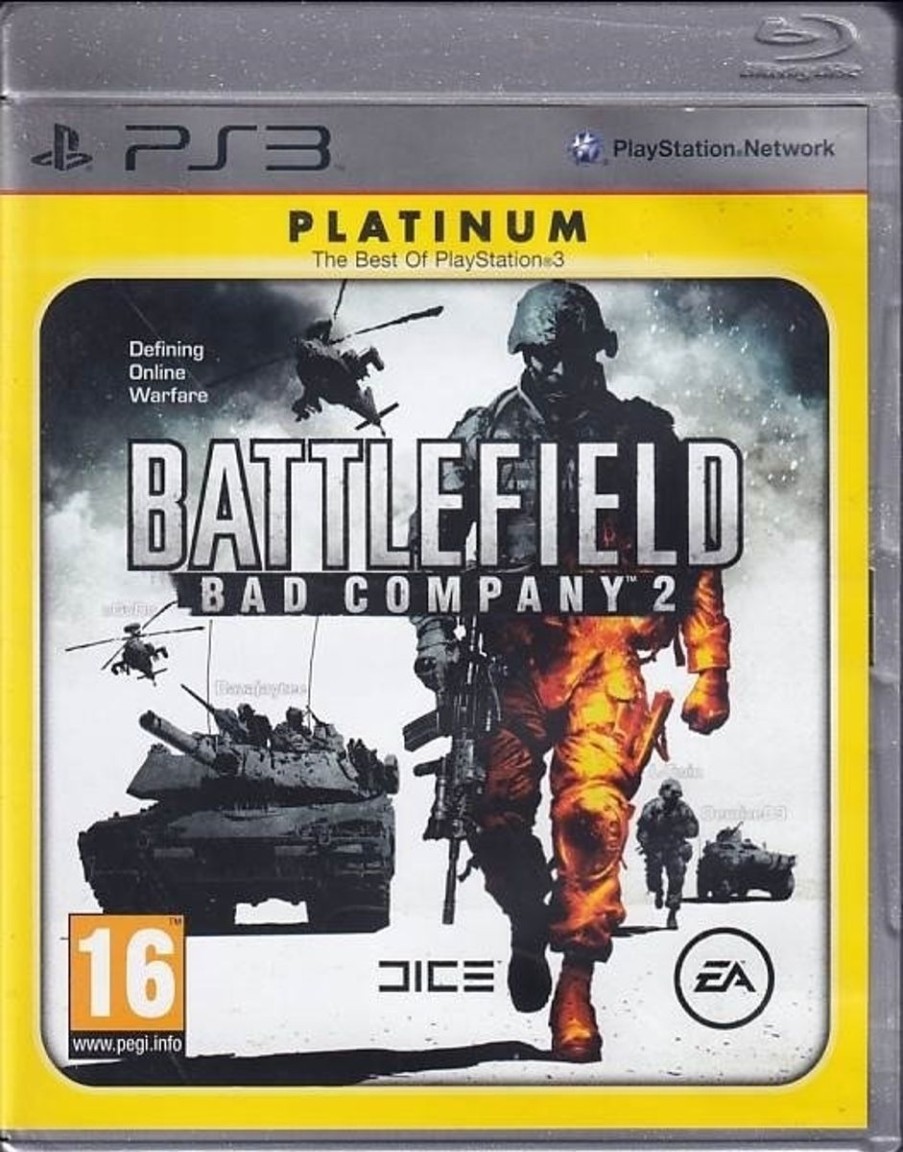 Retro Spillekonsoller EPIC PANDA Playstation 3 Ps3 Spil | Battlefield Bad Company 2 - Platinum - Ps3 (B Grade) (Genbrug)