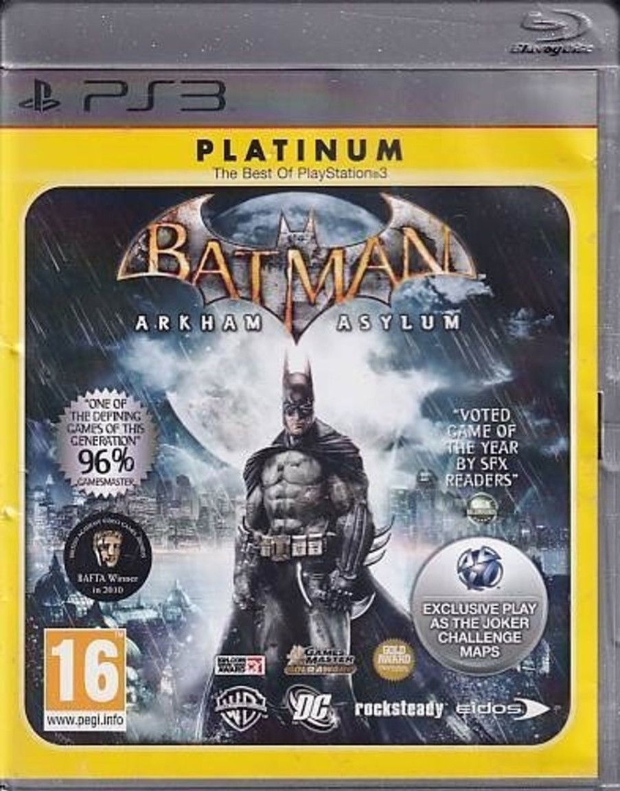 Retro Spillekonsoller EPIC PANDA Playstation 3 Ps3 Spil | Batman Arkham Asylum - Platinum - Ps3 (B Grade) (Genbrug)