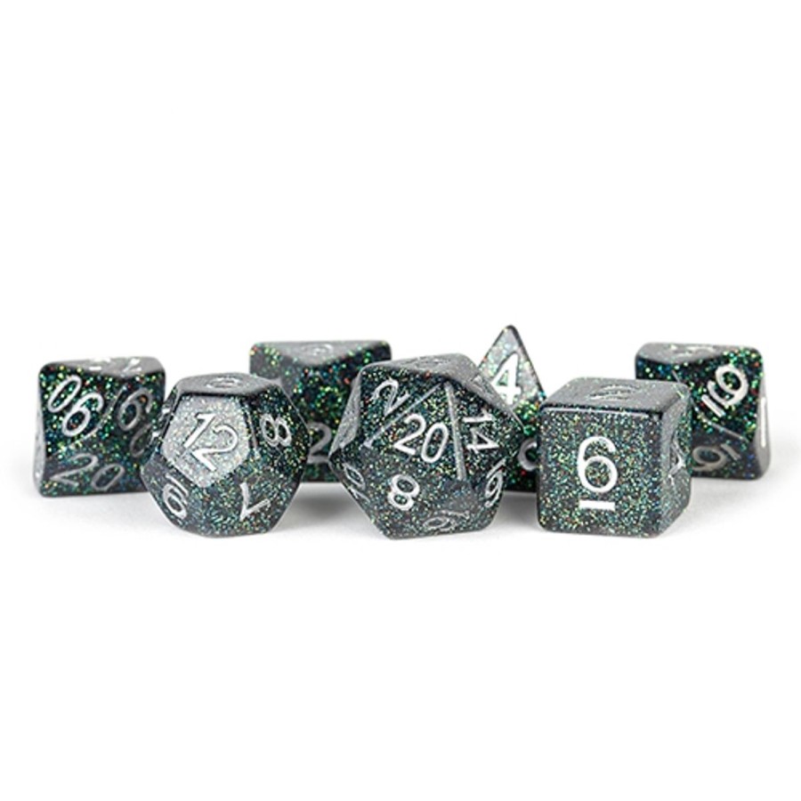 Rollespil EPIC PANDA Rollespilsterninger | Astro Mica Dice Set - Rollespilsterninger - Metallic Dice Games