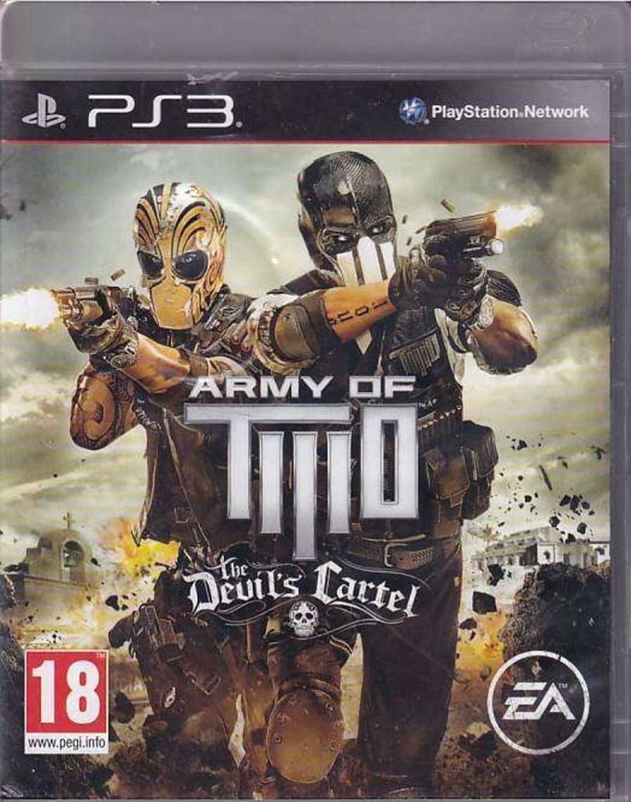 Retro Spillekonsoller EPIC PANDA Playstation 3 Ps3 Spil | Army Of Two The Devils Cartel - Ps3 (B Grade) (Genbrug)