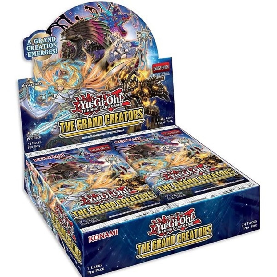 Tcg Kortspil EPIC PANDA Yugioh! Kort Displays Booster Bokse | The Grand Creators - Booster Box Display (24 Booster Pakker) - Yu-Gi-Oh Kort