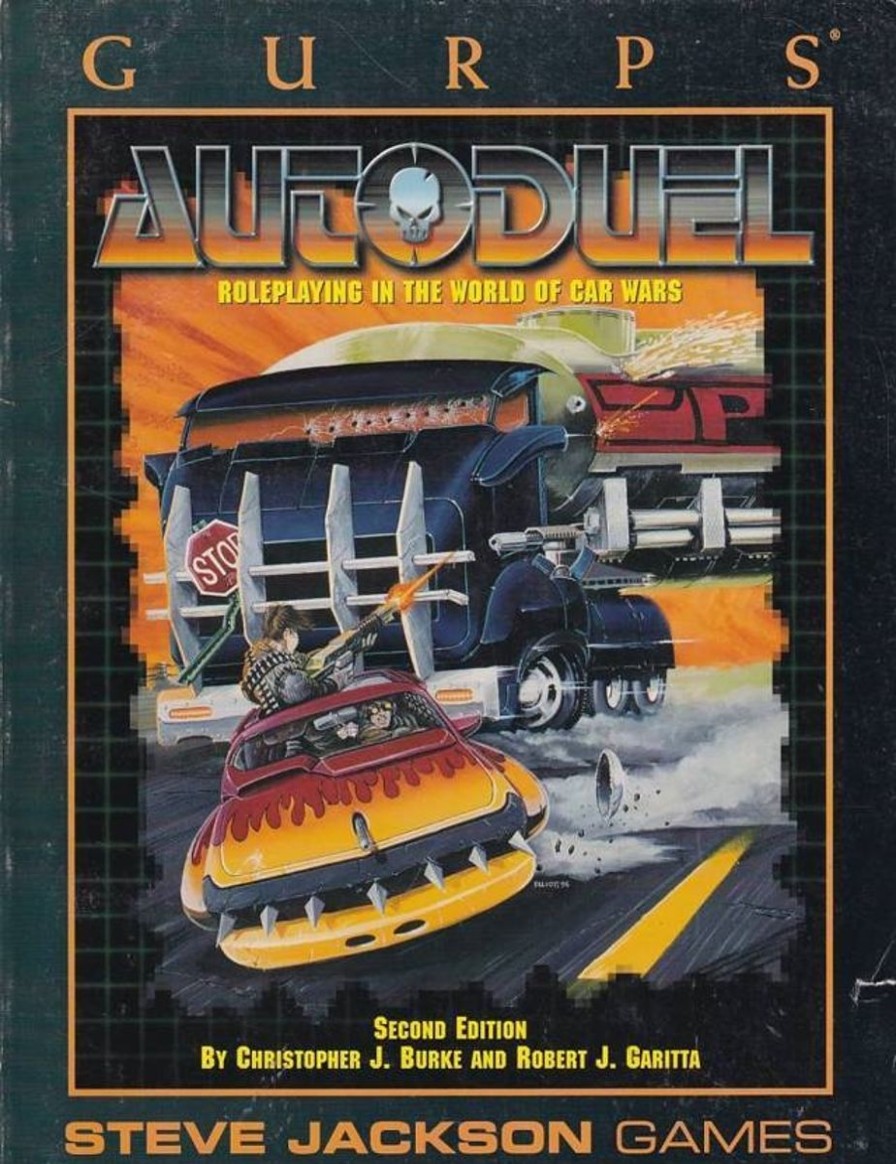 Rollespil EPIC PANDA Gurps 3Rd Edition | Gurps 3Rd - Classic - Autoduel Second Edition (B Grade) (Genbrug)