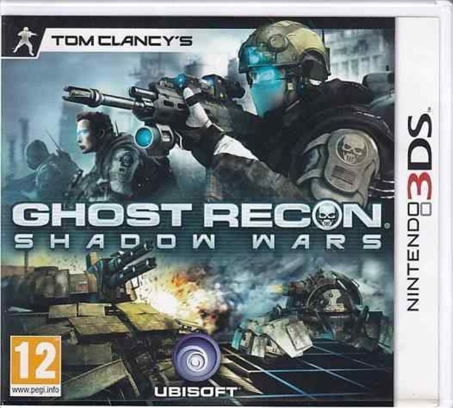 Retro Spillekonsoller EPIC PANDA Nintendo 3Ds Spil | Tom Clancys Ghost Recon Shadow Wars - Nintendo 3Ds Spil - (B Grade) (Genbrug)