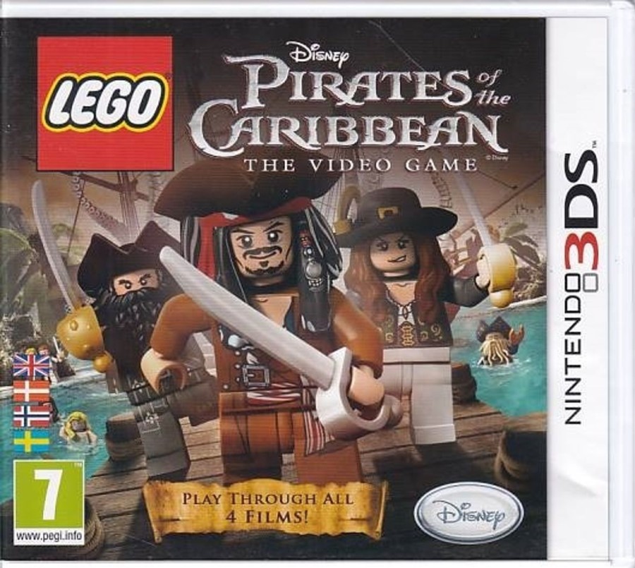 Retro Spillekonsoller EPIC PANDA Nintendo 3Ds Spil | Lego Disney Pirates Of The Caribbean The Video Game - Nintendo 3Ds Spil - (B Grade) (Genbrug)