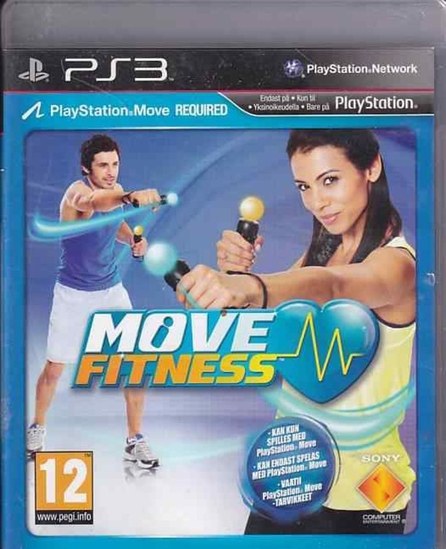 Retro Spillekonsoller EPIC PANDA Playstation 3 Ps3 Spil | Move Fitness - Ps3 (B Grade) (Genbrug)