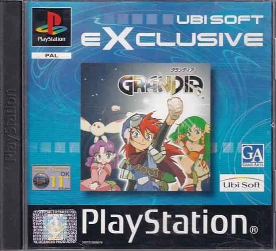 Retro Spillekonsoller EPIC PANDA Playstation 1 Ps1&Psx Spil | Grandia - Ubisoft Exclusive - Ps1 (B Grade) (Genbrug)