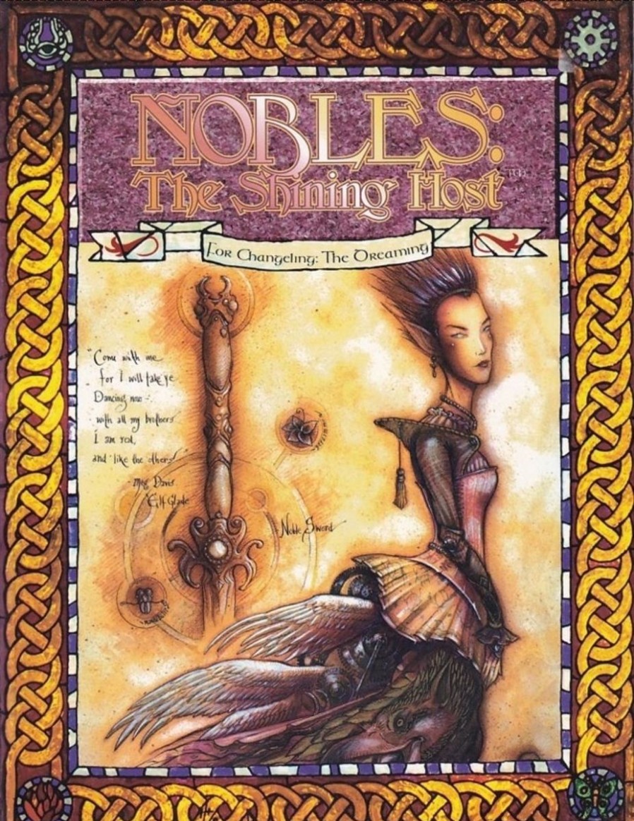 Rollespil EPIC PANDA Changeling The Dreaming | Changeling The Dreaming 1St - Nobles The Shining Host (B Grade) (Genbrug)