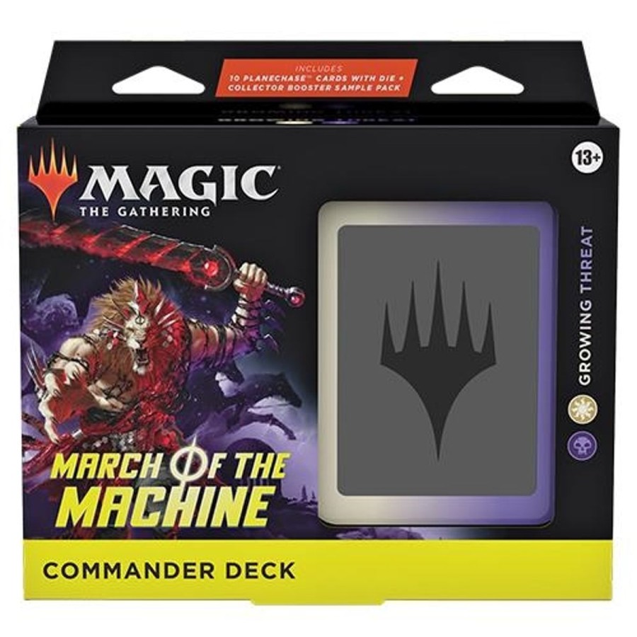 Tcg Kortspil EPIC PANDA Mtg March Of The Machine | Growing Threat - Commander Decks - March Of The Machine - Magic The Gathering