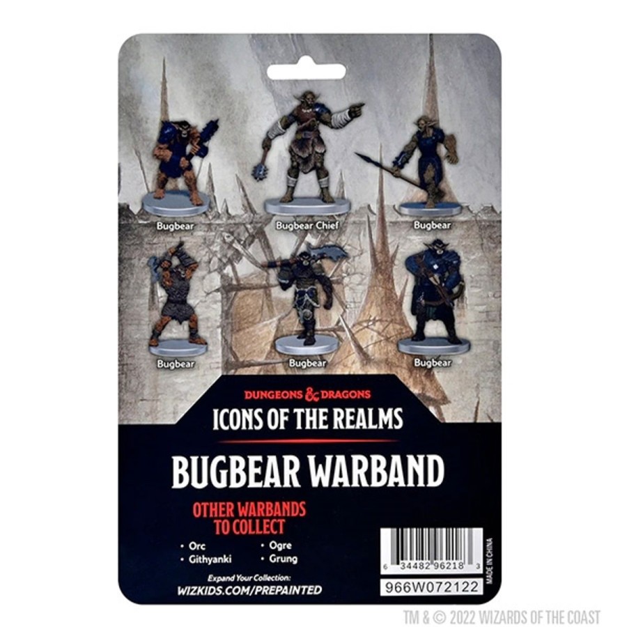 Rollespil EPIC PANDA Dungeons & Dragons 5E | Dnd - Bugbear Warband - Icons Of The Realms Premium Dnd Figur