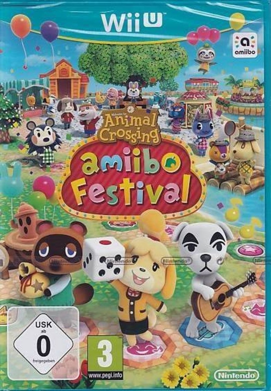 Retro Spillekonsoller EPIC PANDA Nintendo Wii U Spil | Animal Crossing Amiibo Festival - Nintendo Wiiu (B Grade) (Genbrug)