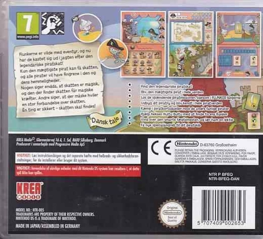 Retro Spillekonsoller EPIC PANDA Nintendo Ds Spil | Flunkerne Pirater - Nintendo Ds (A Grade) (Genbrug)