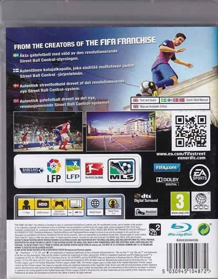 Retro Spillekonsoller EPIC PANDA Playstation 3 Ps3 Spil | Fifa Street - Ps3 (B Grade) (Genbrug)