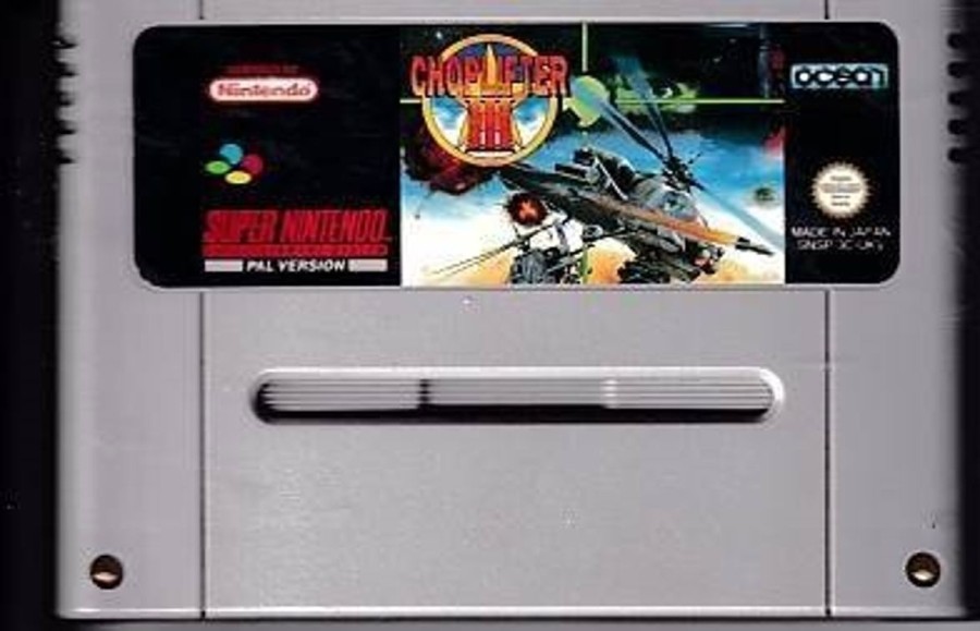 Retro Spillekonsoller EPIC PANDA Snes Spil | Choplifter Iii - Snes (B Grade) (Genbrug)