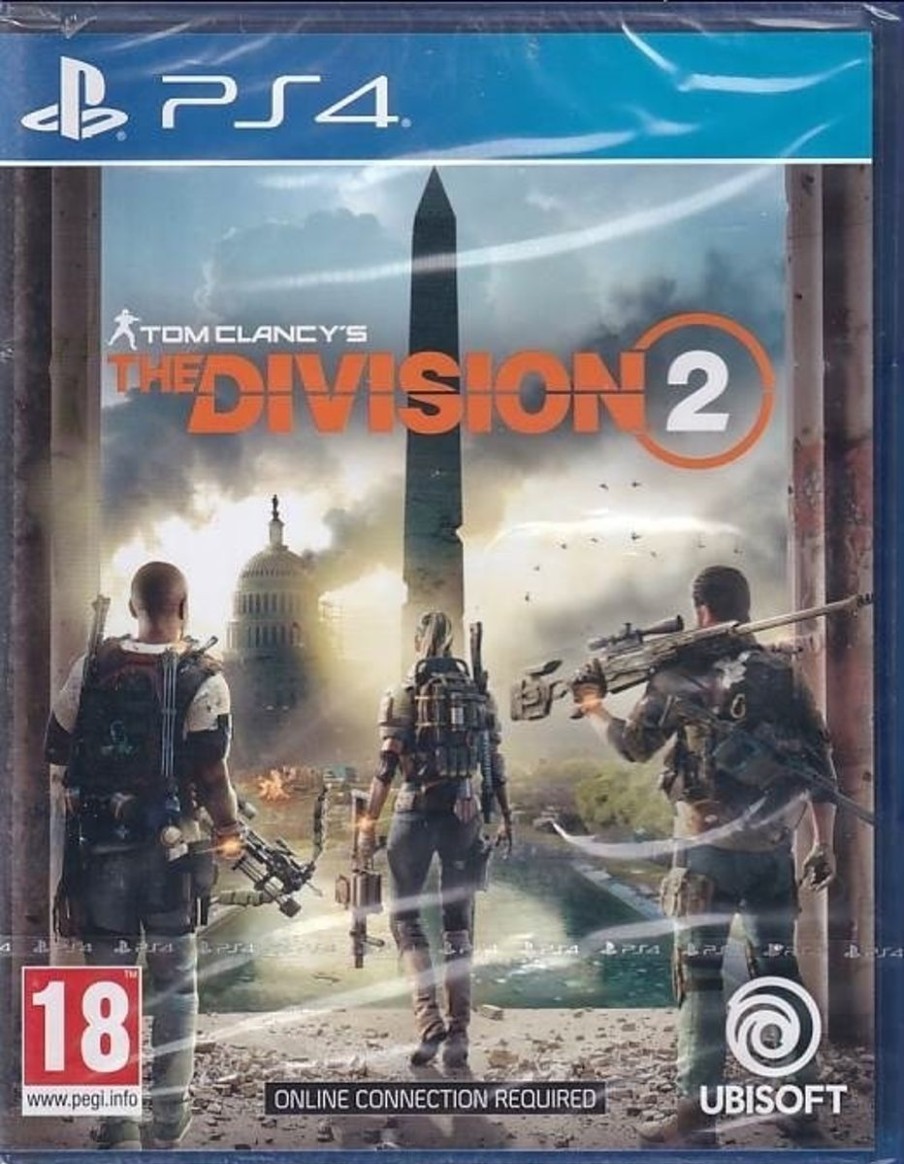 Retro Spillekonsoller EPIC PANDA Playstation 4 Ps4 Spil | Tom Clancys The Division 2 - Ps4Spil (Aa Grade) (Genbrug)