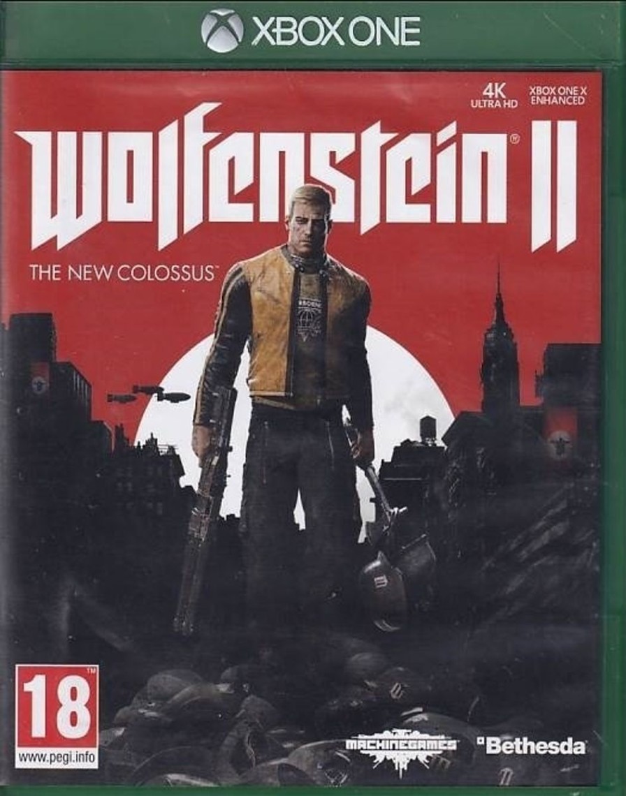 Retro Spillekonsoller EPIC PANDA Xbox One Spil | Wolfenstein 2 - The New Colossus - Xbox One Spil (B-Grade) (Genbrug)