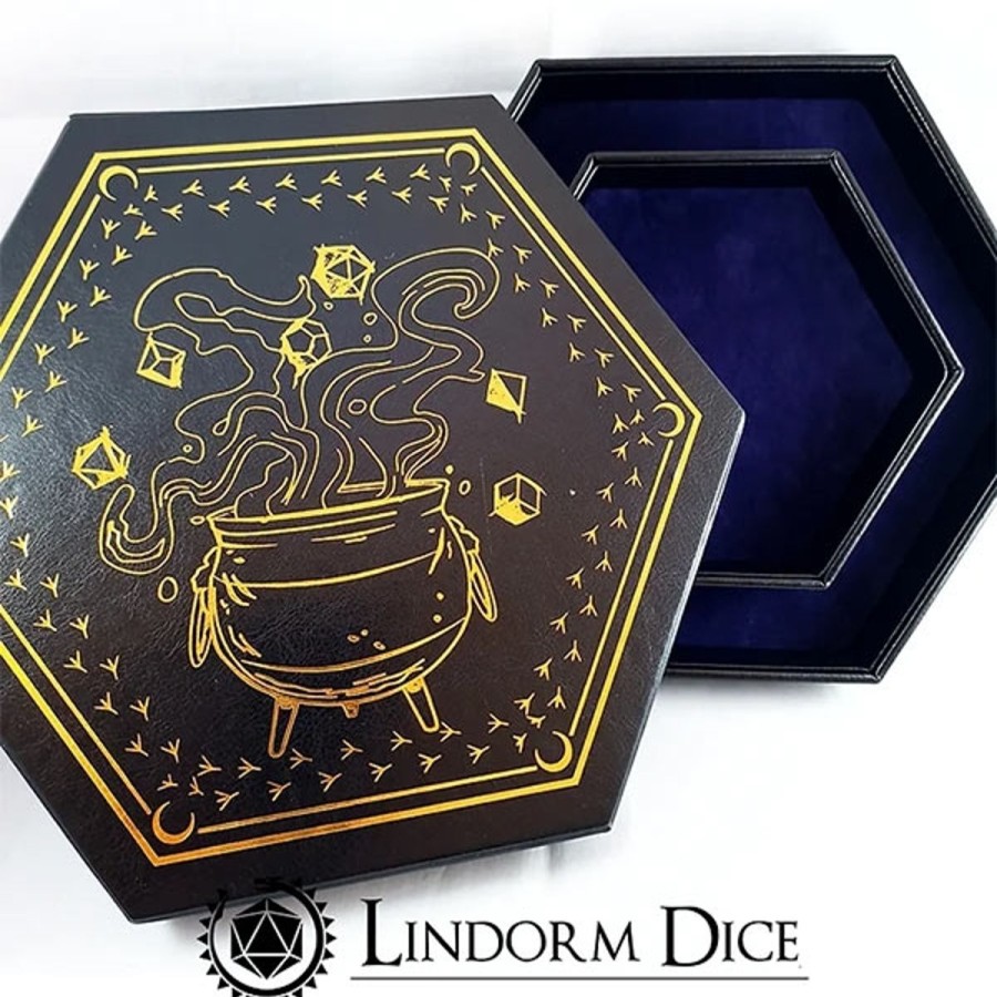 Rollespil EPIC PANDA Rollespilsterninger | Cauldron Dice Tray - Lindorm Dice