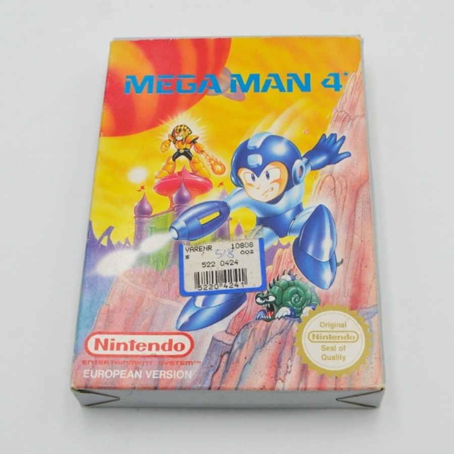 Retro Spillekonsoller EPIC PANDA Nes Spil | Mega Man 4 - Nes Scn - Complete In Box (A Grade) (Genbrug)