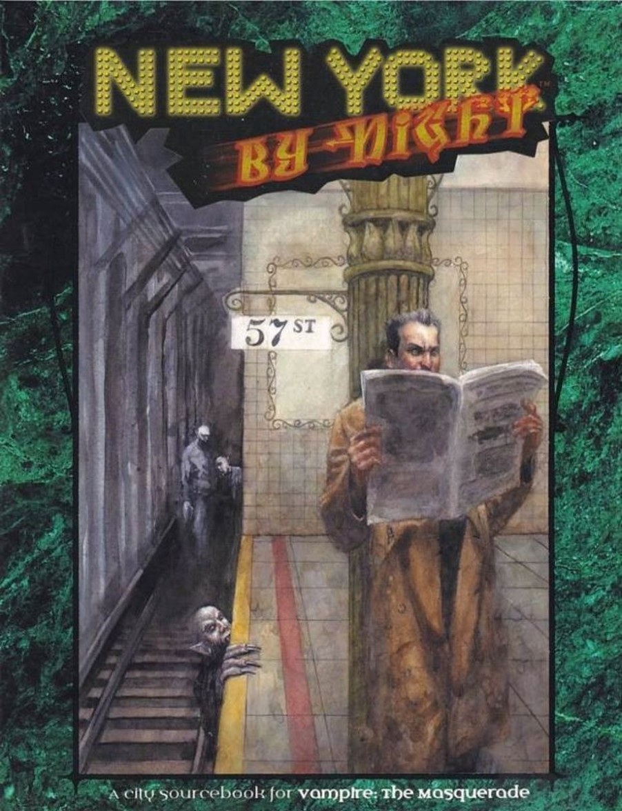 Rollespil EPIC PANDA Vampire The Masquerade 3Rd Revised Edition | Vampire The Masquerade 3 - New York By Night (B Grade) (Genbrug)