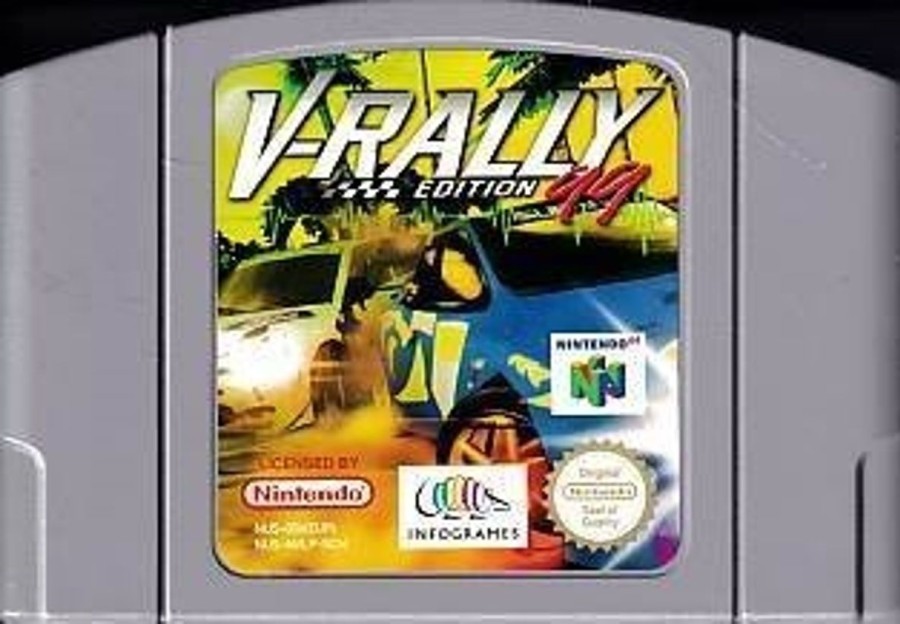 Retro Spillekonsoller EPIC PANDA Nintendo 64 N64 Spil | V-Rally Edition 99 - Nintendo 64 Spil (B Grade) (Genbrug)