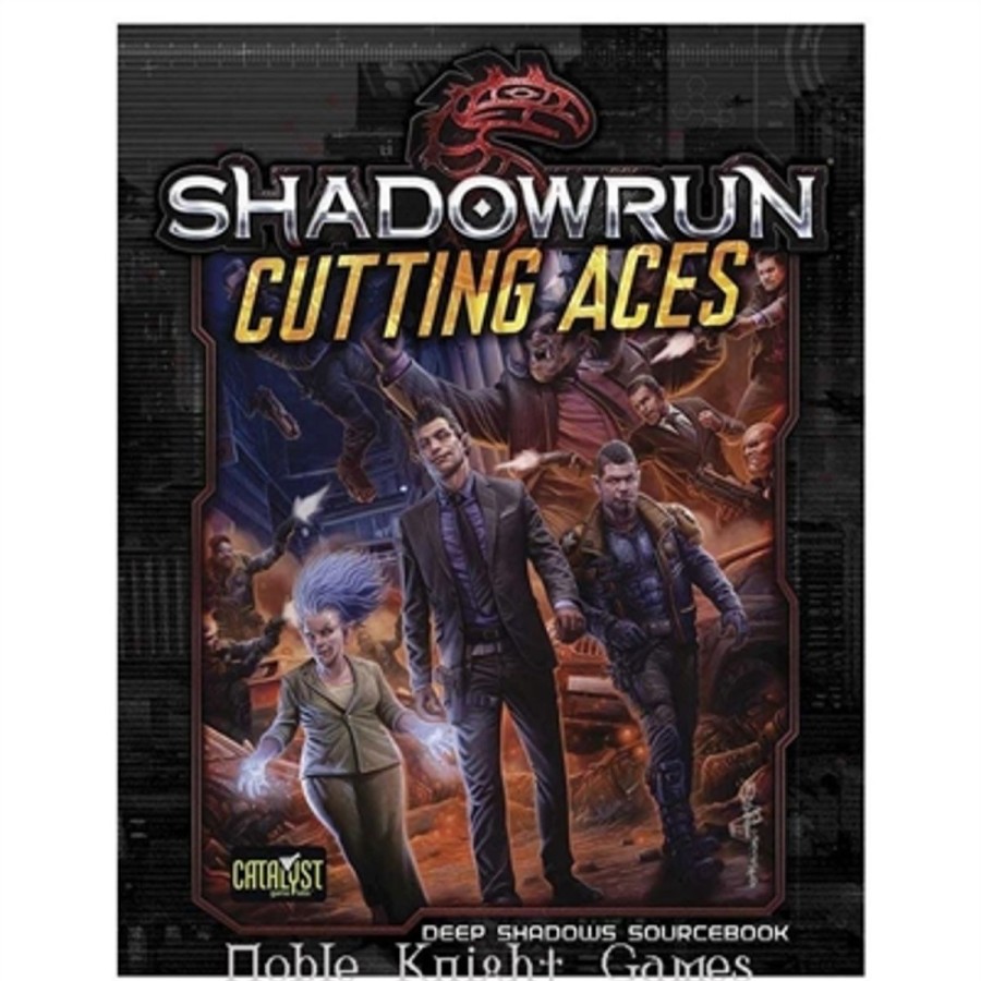 Rollespil EPIC PANDA Shadowrun 5Th Edition | Shadowrun 5Th - Cutting Aces Deep Shadows Sourcebook