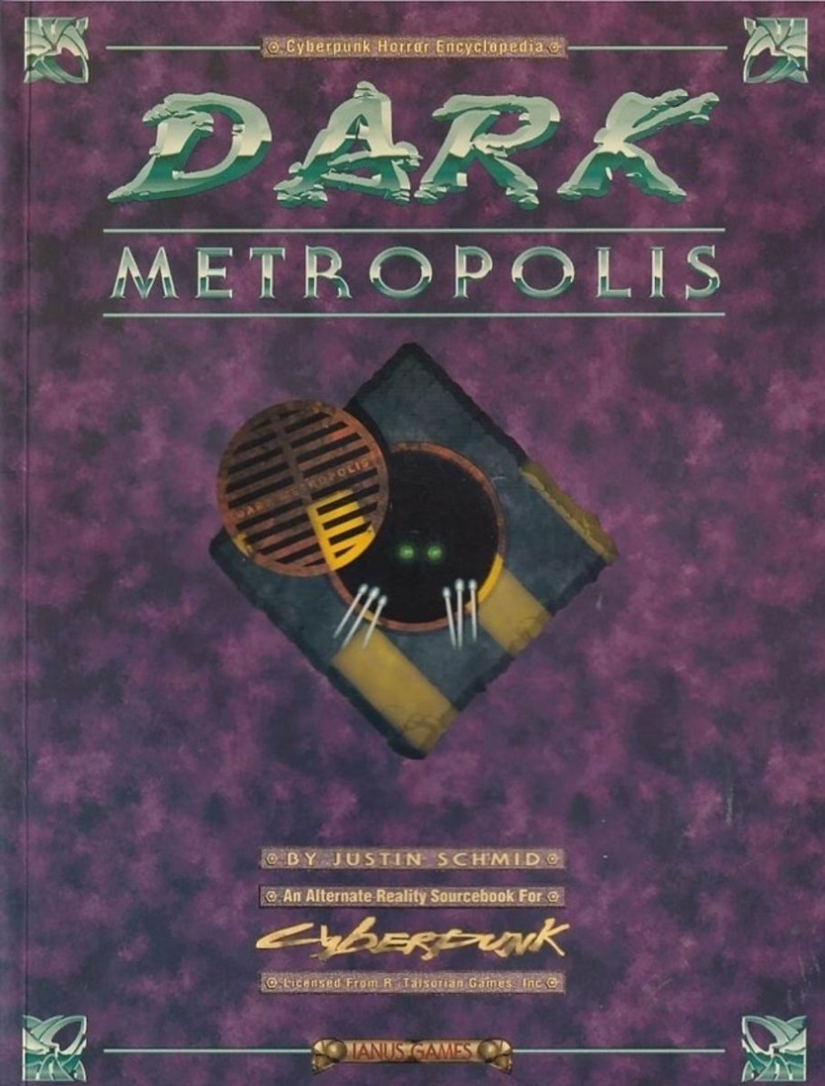 Rollespil EPIC PANDA Cyberpunk 2020 | Cyberpunk 2020 - Dark Metropolis (B Grade) (Genbrug)